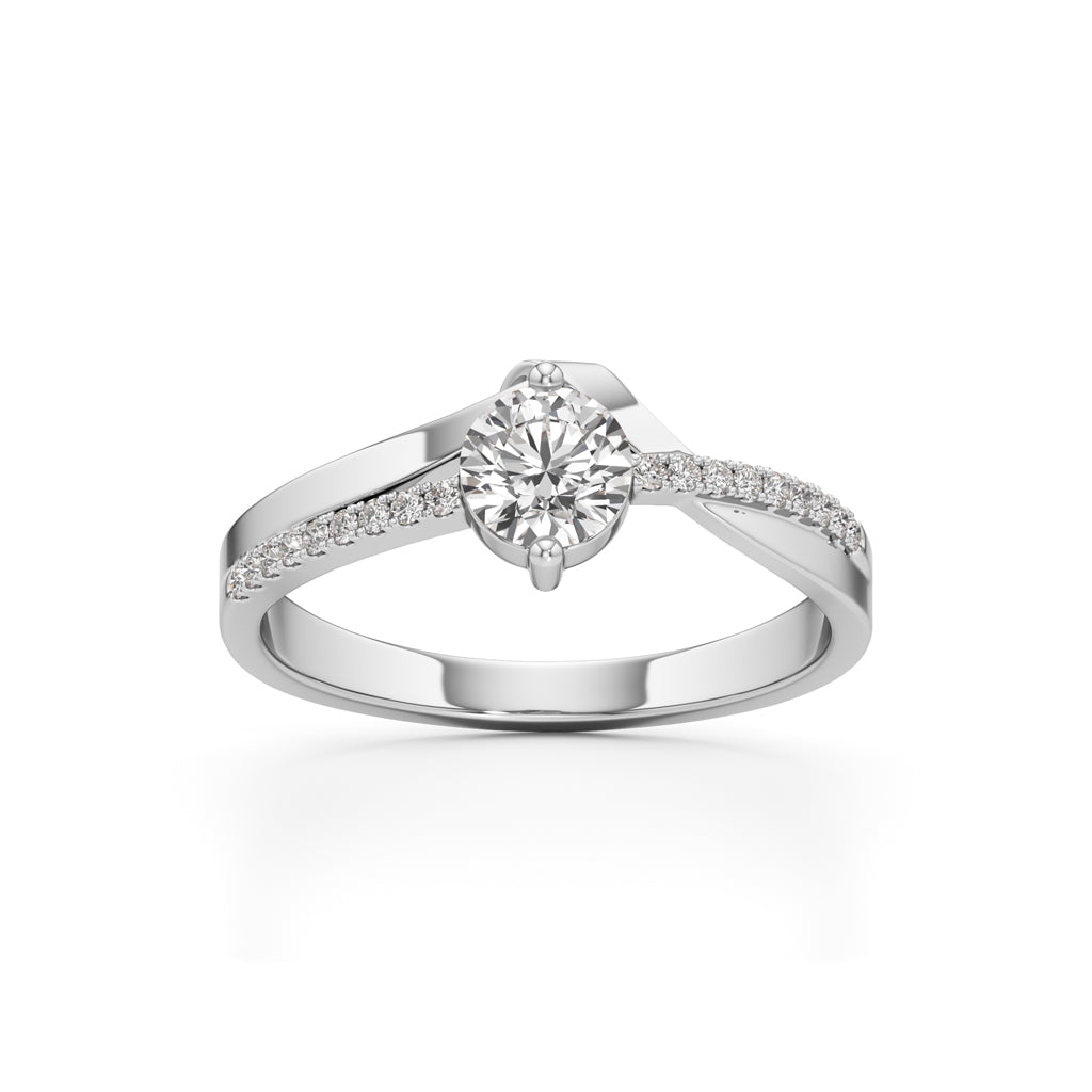 Radiant Vow Solitaire Ring