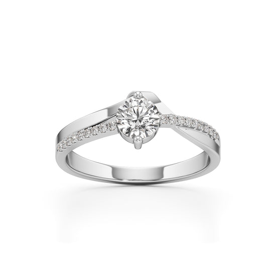 Radiant Vow Solitaire Ring