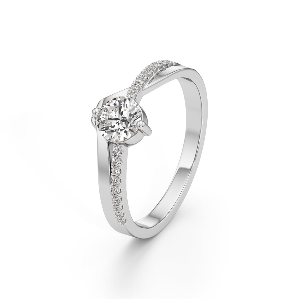 Radiant Vow Solitaire Ring