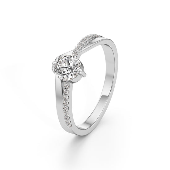 Radiant Vow Solitaire Ring