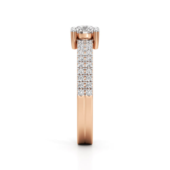 Eternal Spark Double Band Ring