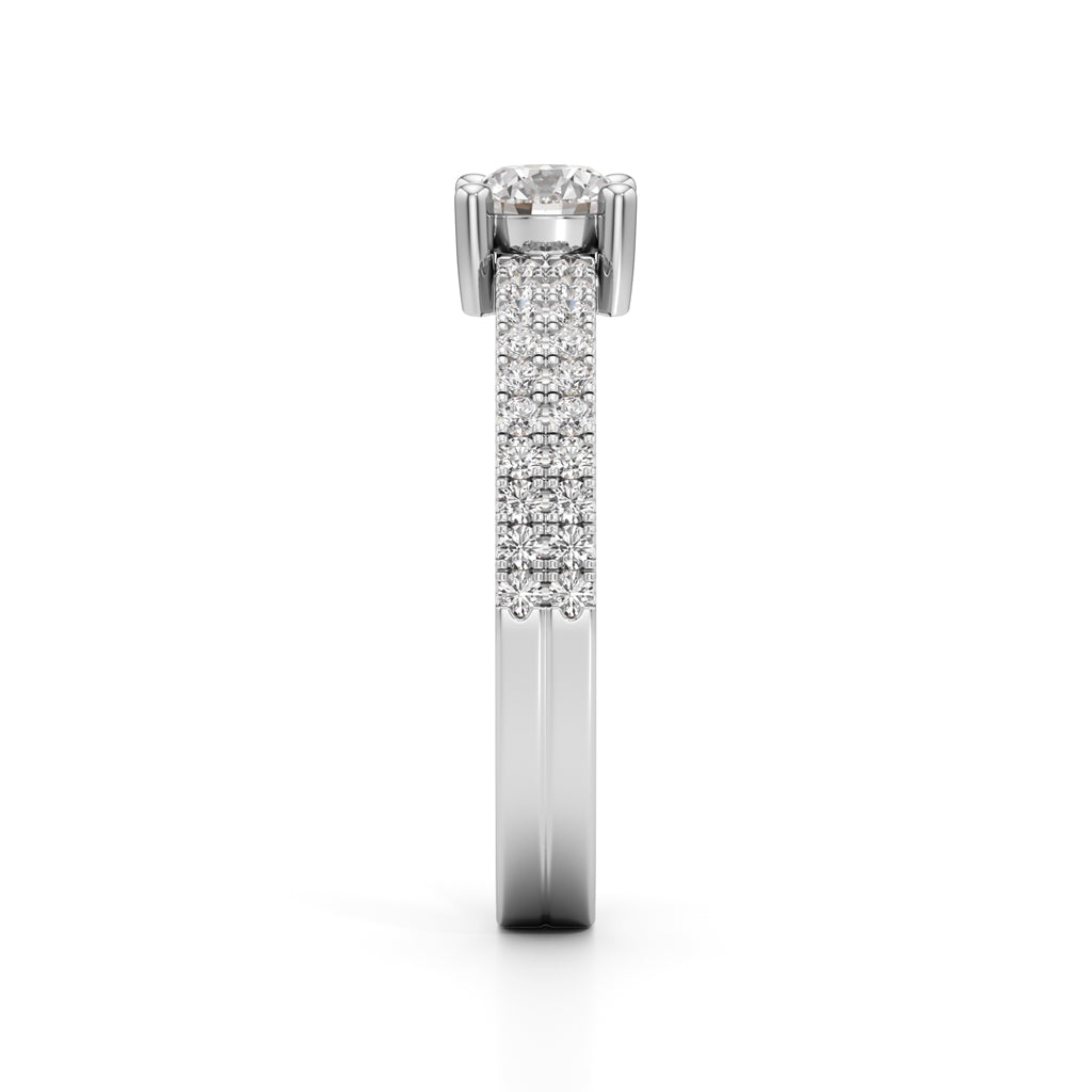 Eternal Spark Double Band Ring