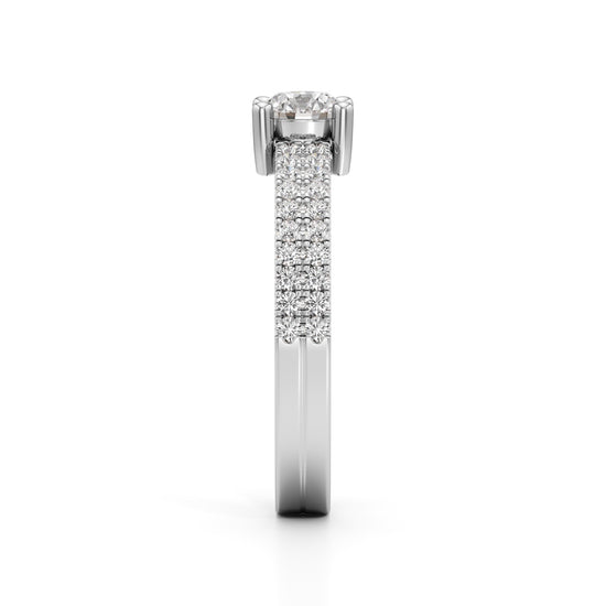 Eternal Spark Double Band Ring