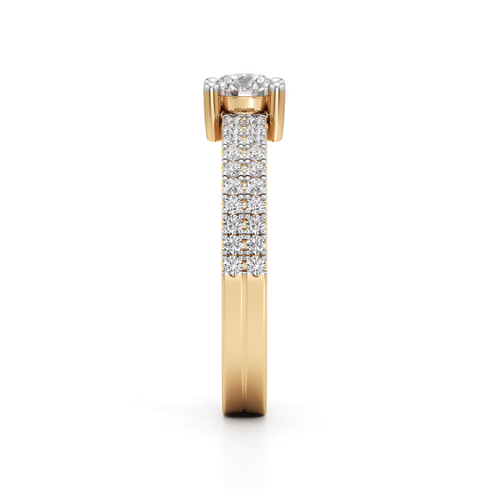 Eternal Spark Double Band Ring