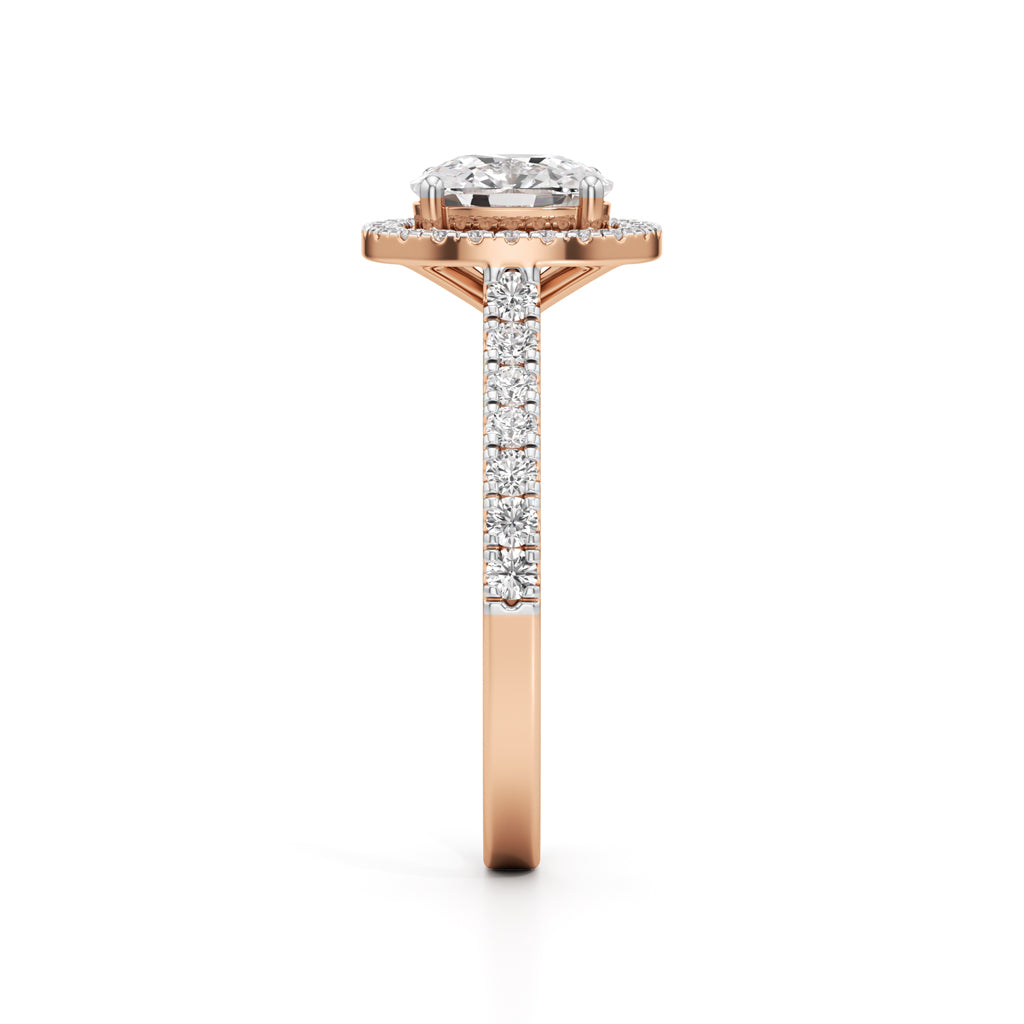 Seren Cushion Radiance Ring