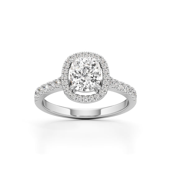 Seren Cushion Radiance Ring