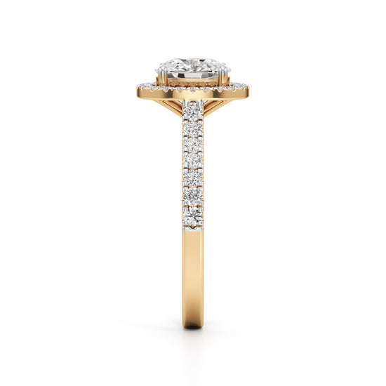 Seren Cushion Radiance Ring