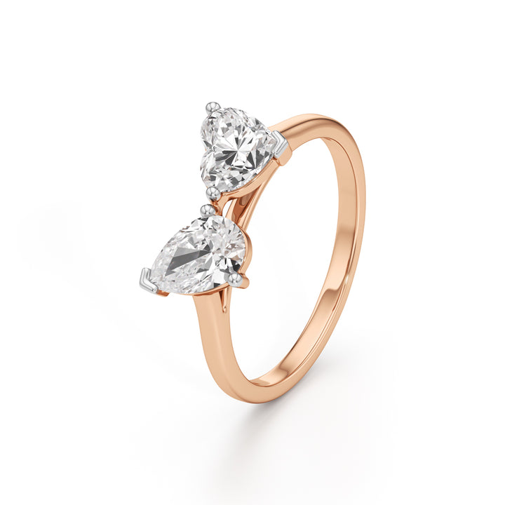Amora Asymmetry Diamond Ring