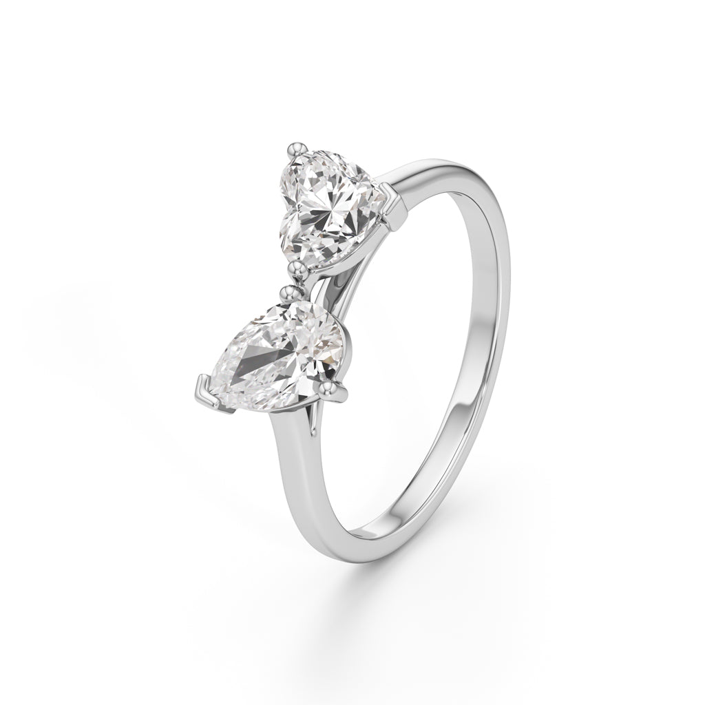 Amora Asymmetry Diamond Ring