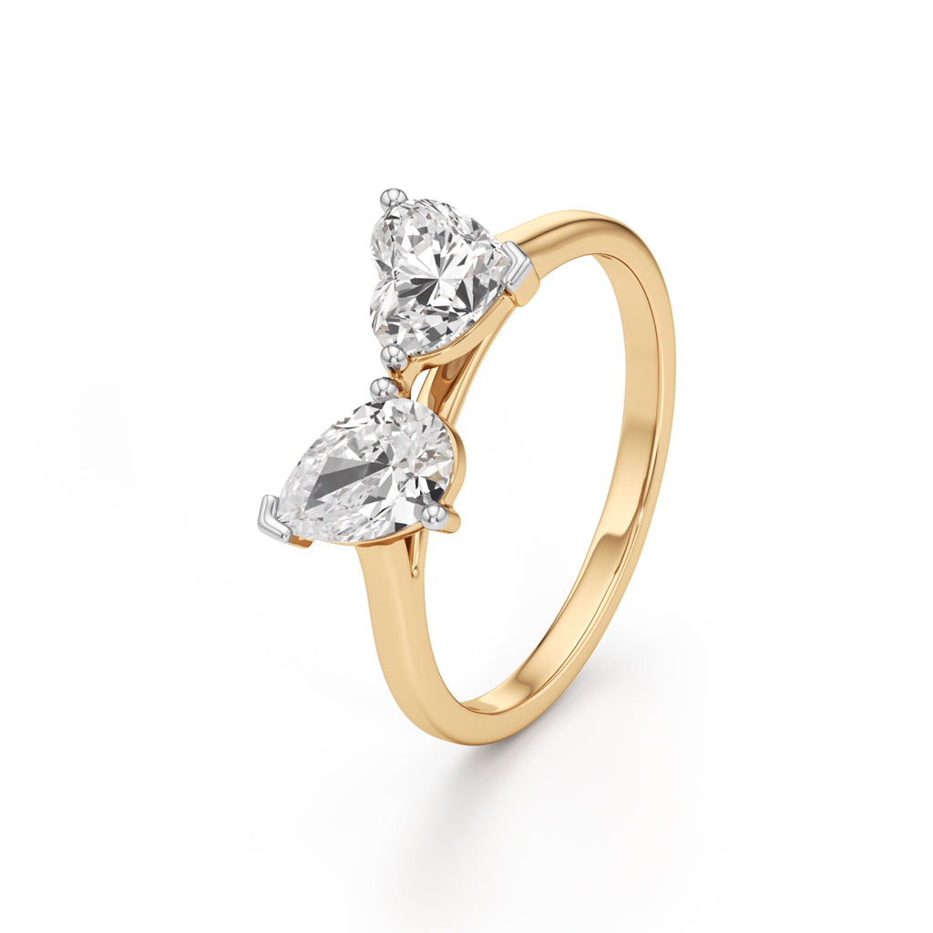 Amora Asymmetry Diamond Ring