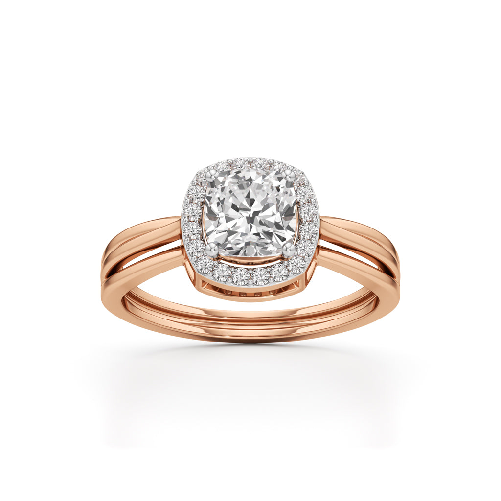 Velina Everyday Cushion Ring