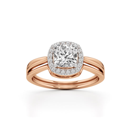 Velina Everyday Cushion Ring