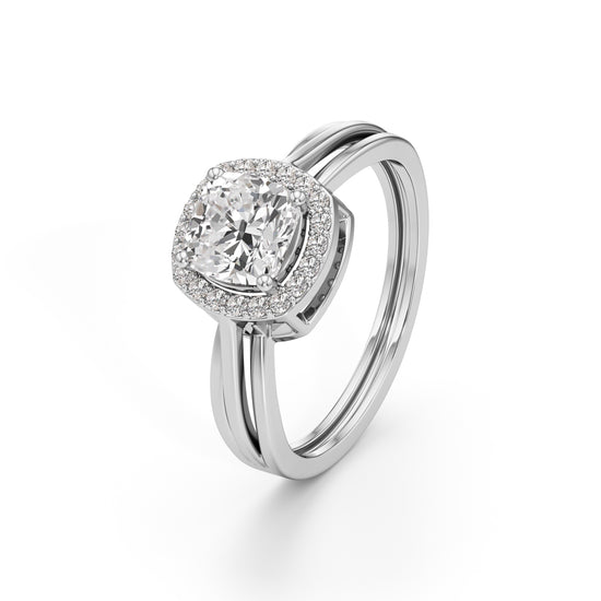 Velina Everyday Cushion Ring