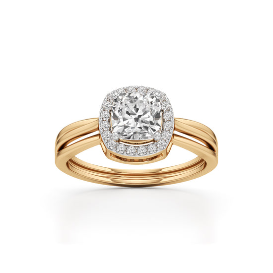 Velina Everyday Cushion Ring