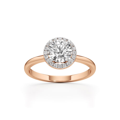Liora Round Diamond Band