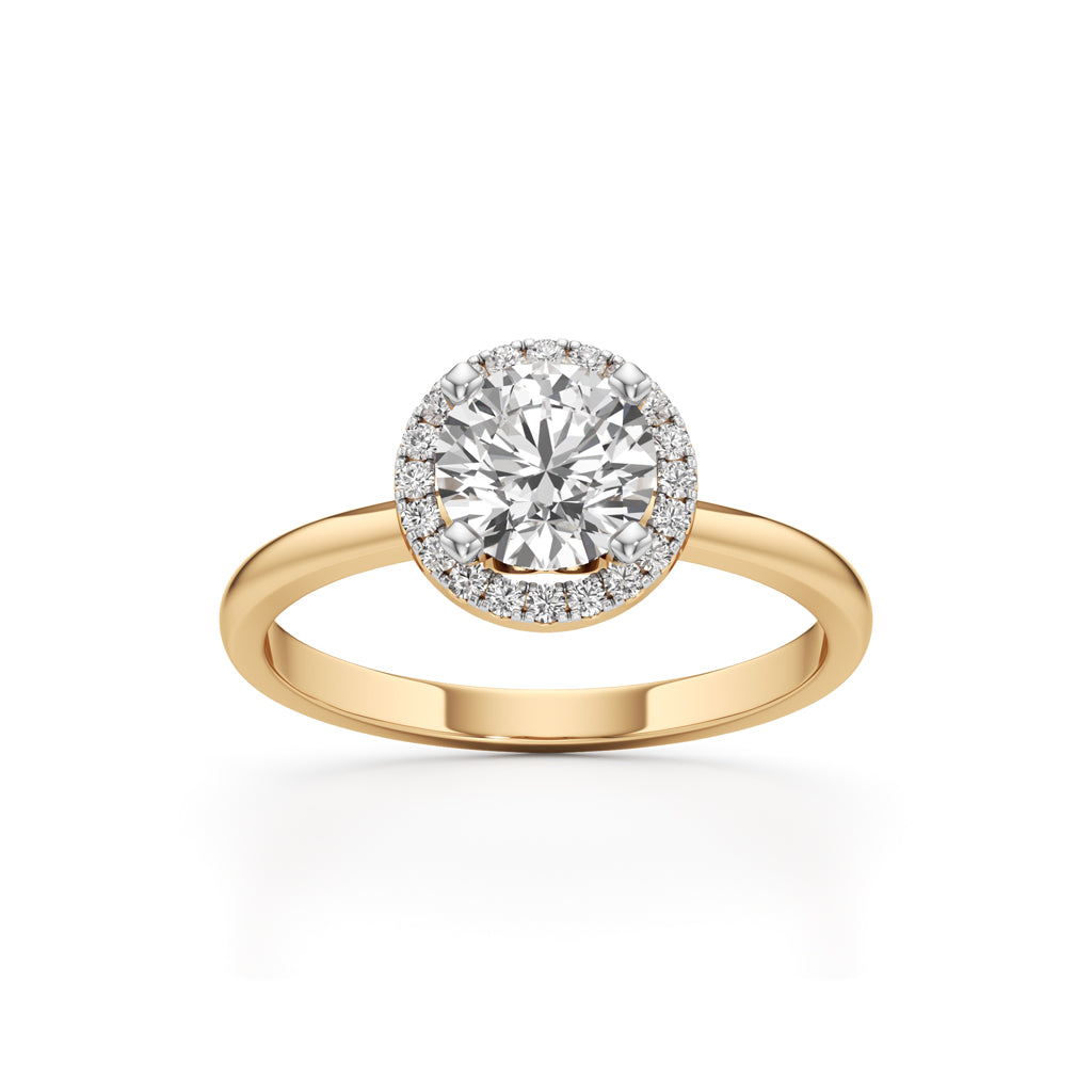 Liora Round Diamond Band