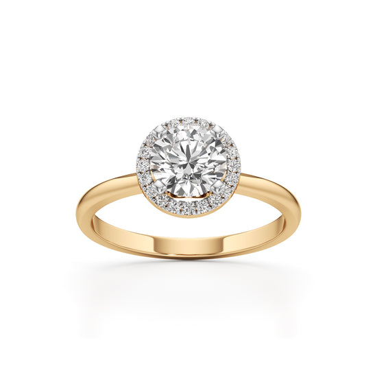 Liora Round Diamond Band