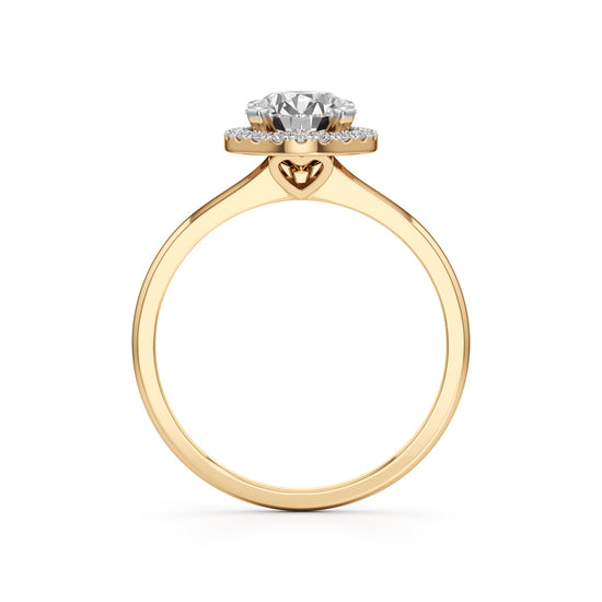 Liora Round Diamond Band