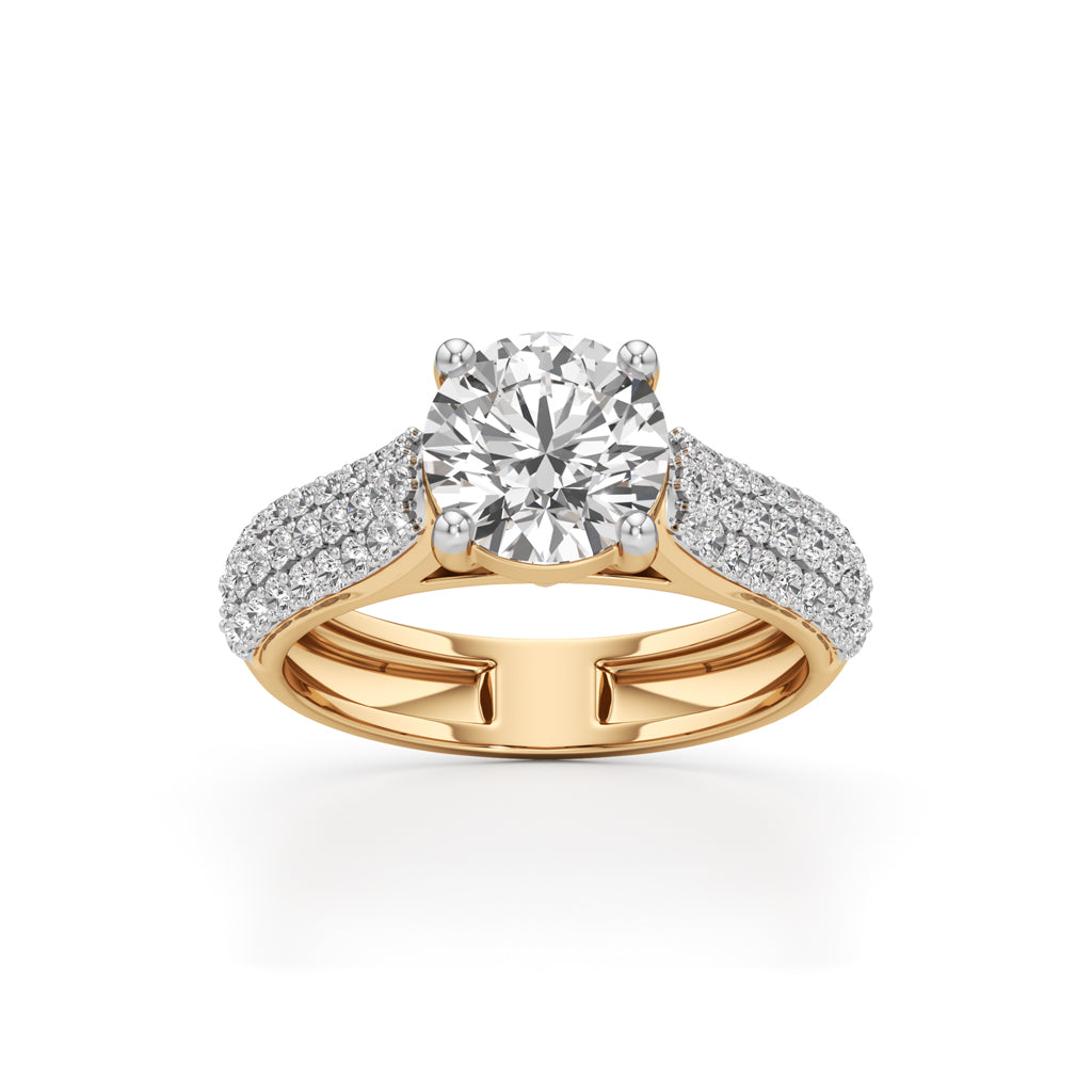 Aurelia Solitaire Diamond Ring