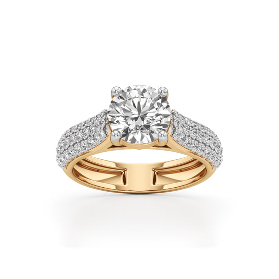 Aurelia Solitaire Diamond Ring