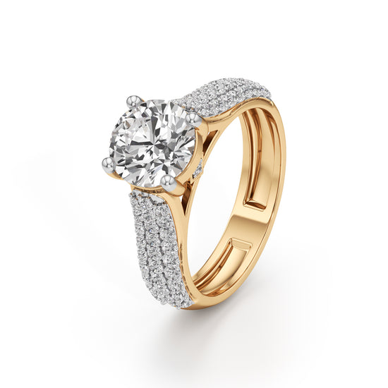 Aurelia Solitaire Diamond Ring