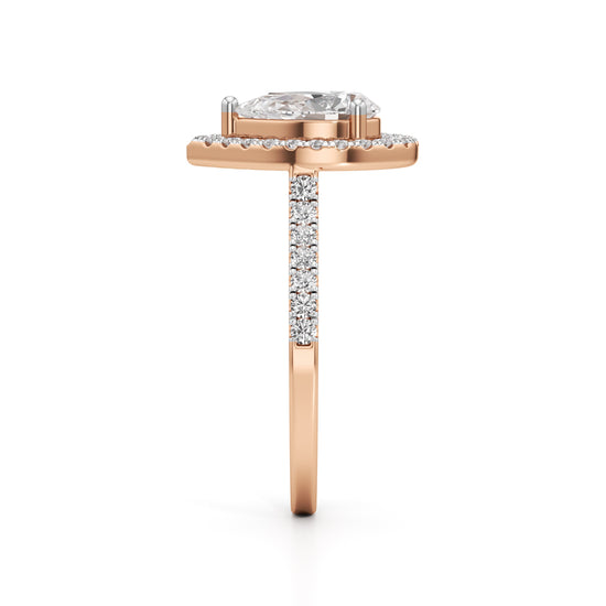 Elowen Teardrop Spark Ring