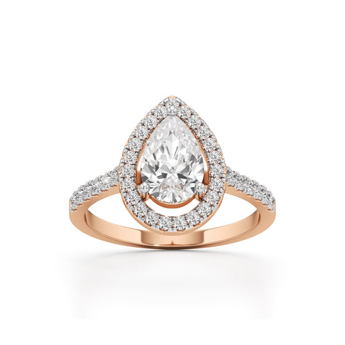 Elowen Teardrop Spark Ring
