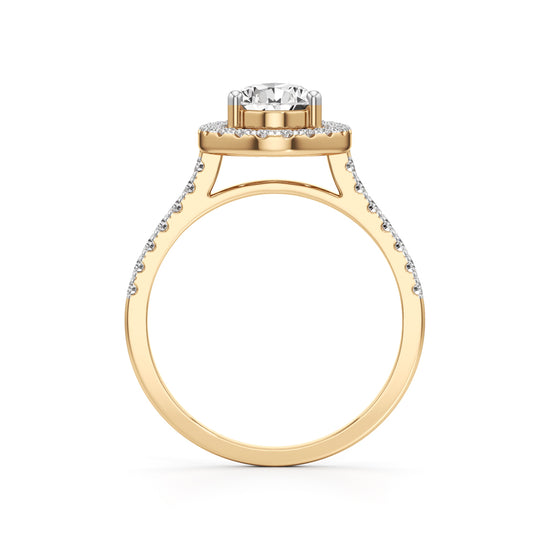 Elowen Teardrop Spark Ring