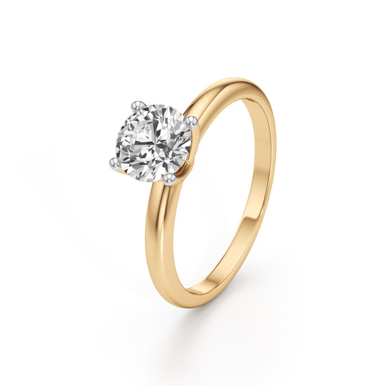 Celestia Solitaire Engagement RingSoliance