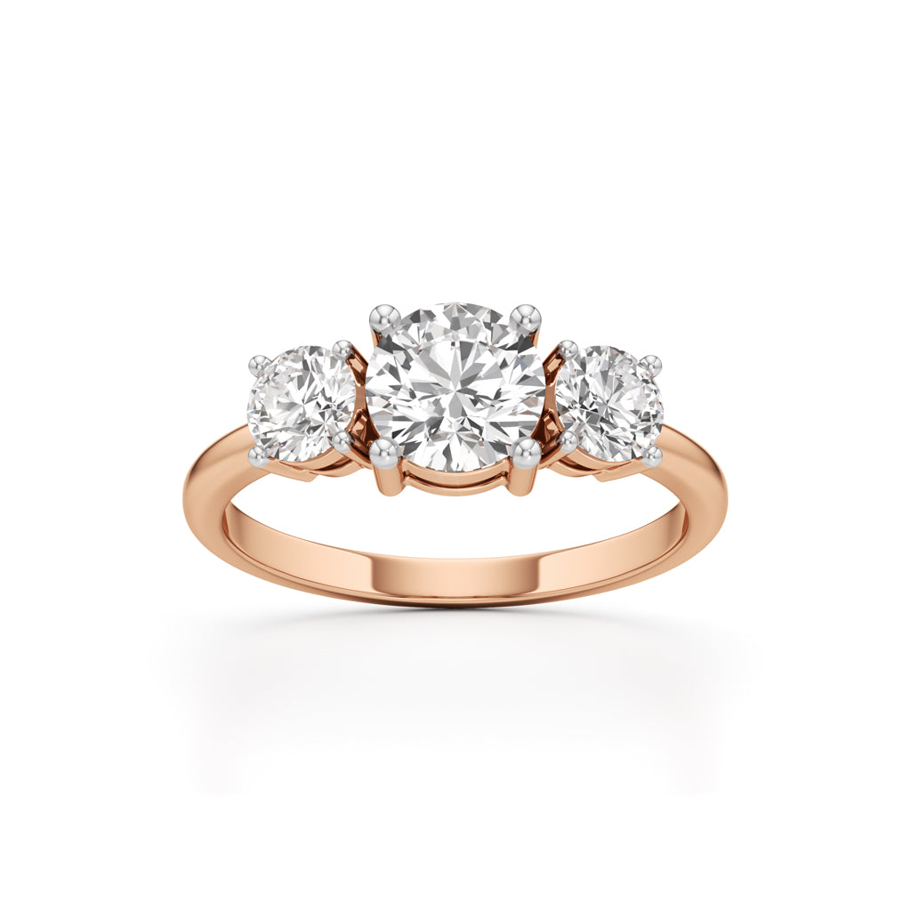 Aura ThreeStone Radiance Ring