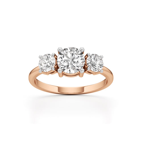 Aura ThreeStone Radiance Ring