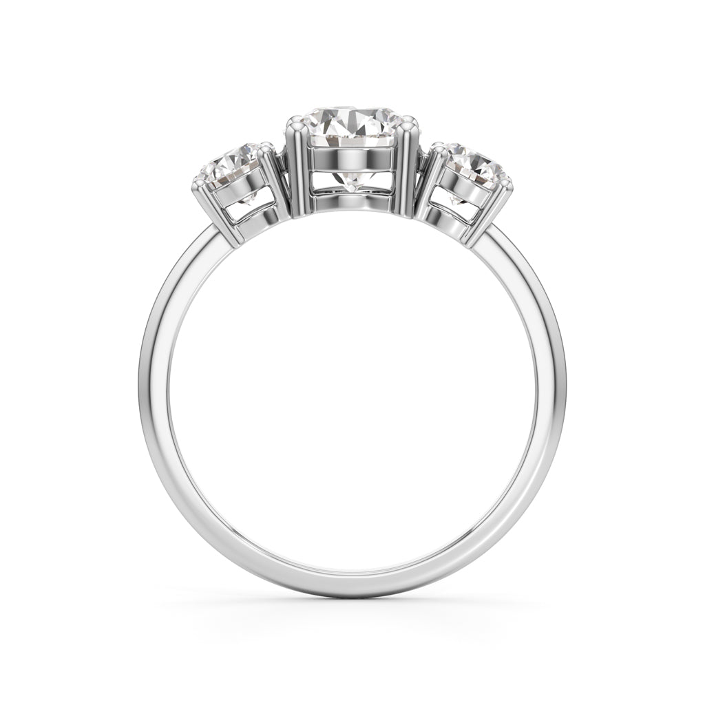 Aura ThreeStone Radiance Ring