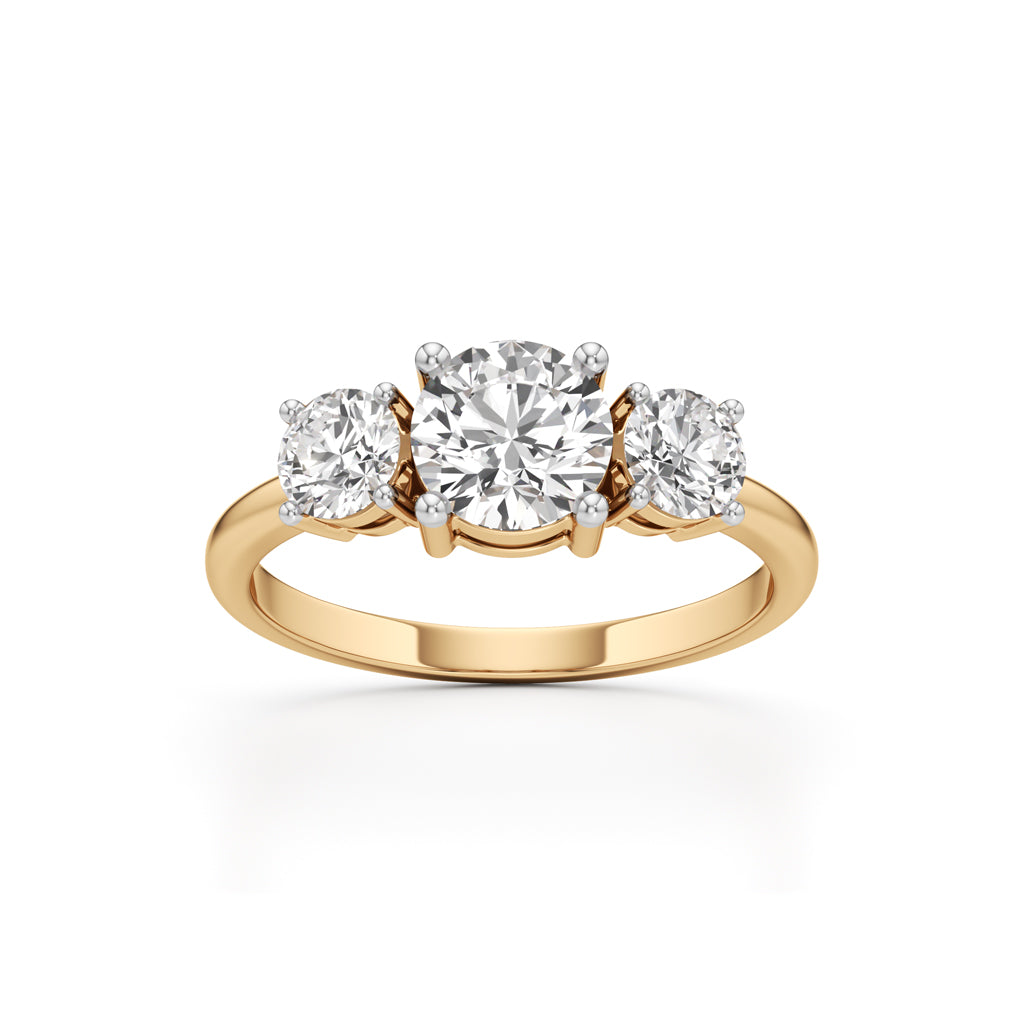 Aura ThreeStone Radiance Ring