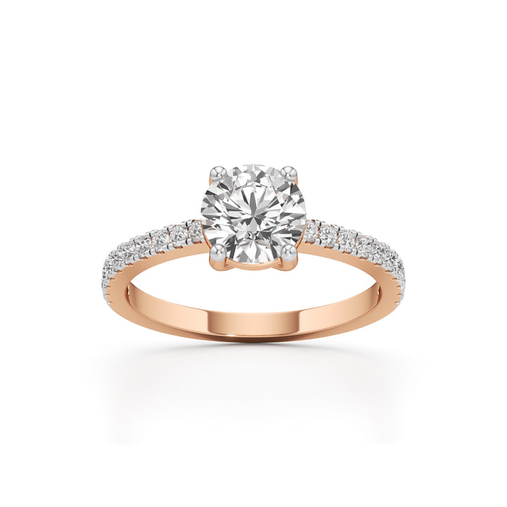 Celene Round Radiance Ring