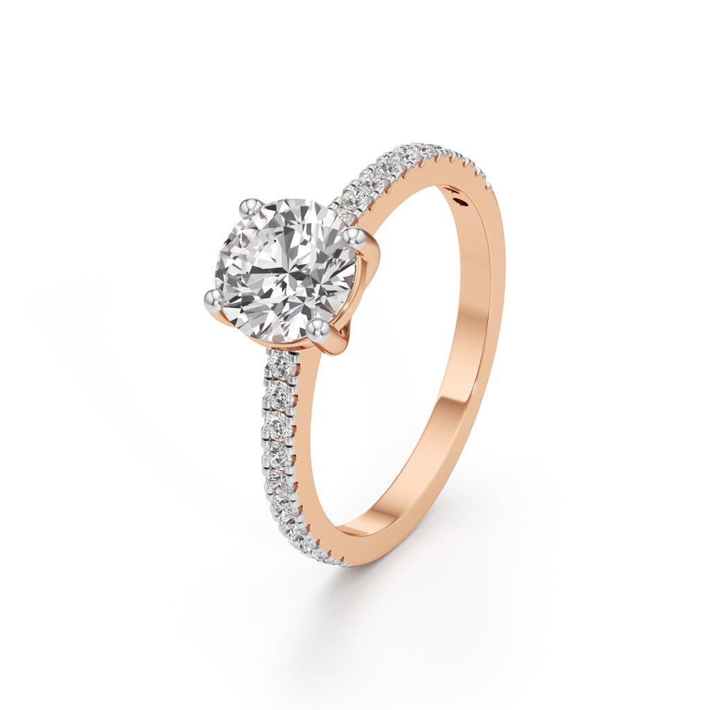 Celene Round Radiance Ring