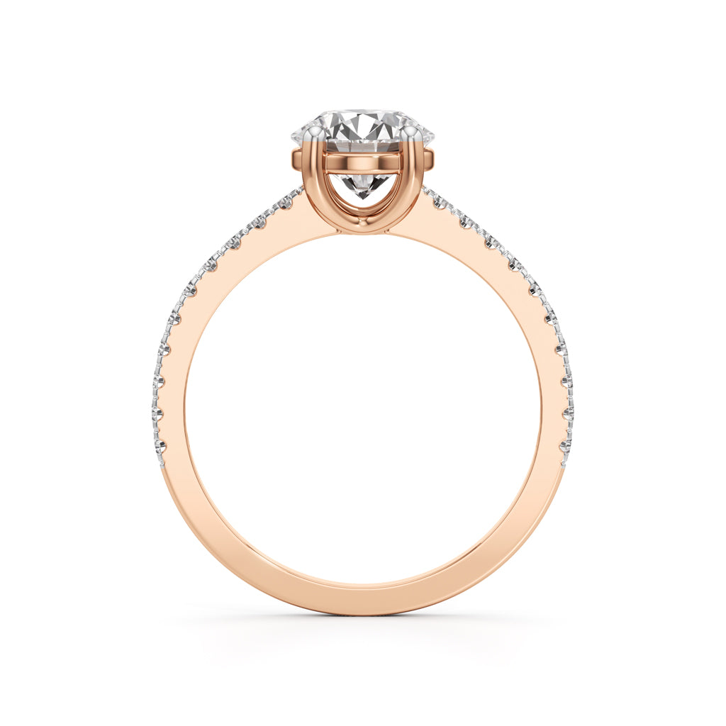 Celene Round Radiance Ring