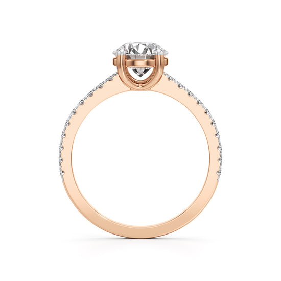 Celene Round Radiance Ring