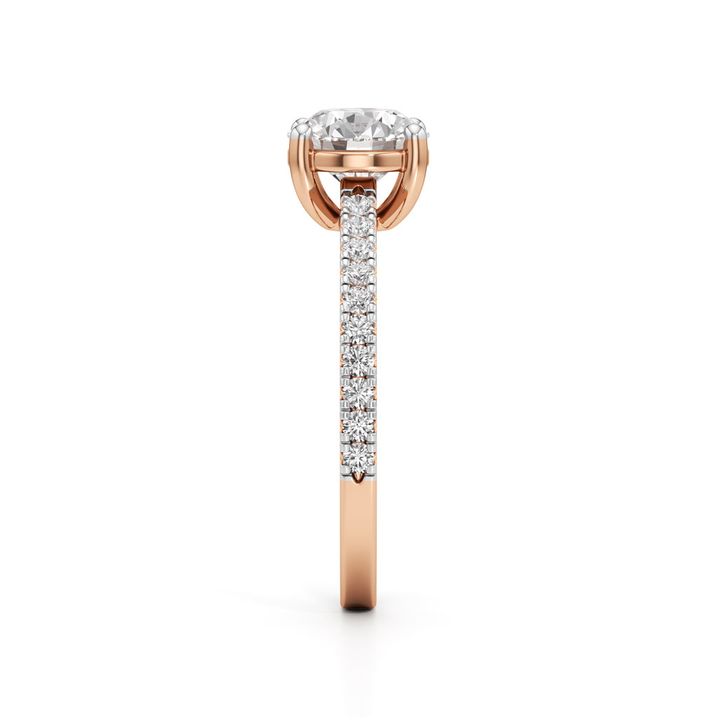 Celene Round Radiance Ring