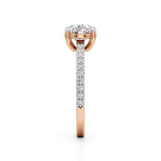 Celene Round Radiance Ring