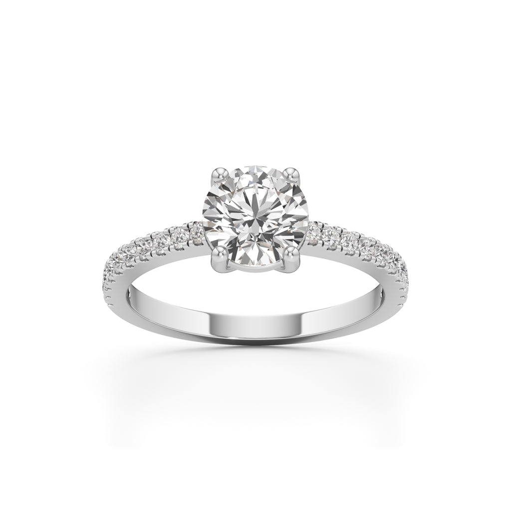 Celene Round Radiance Ring
