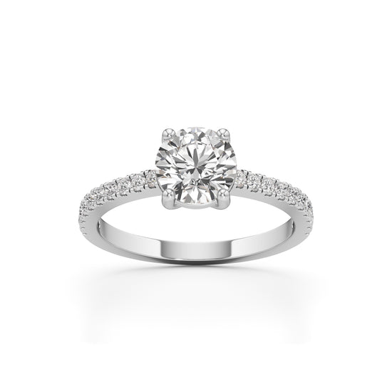 Celene Round Radiance Ring