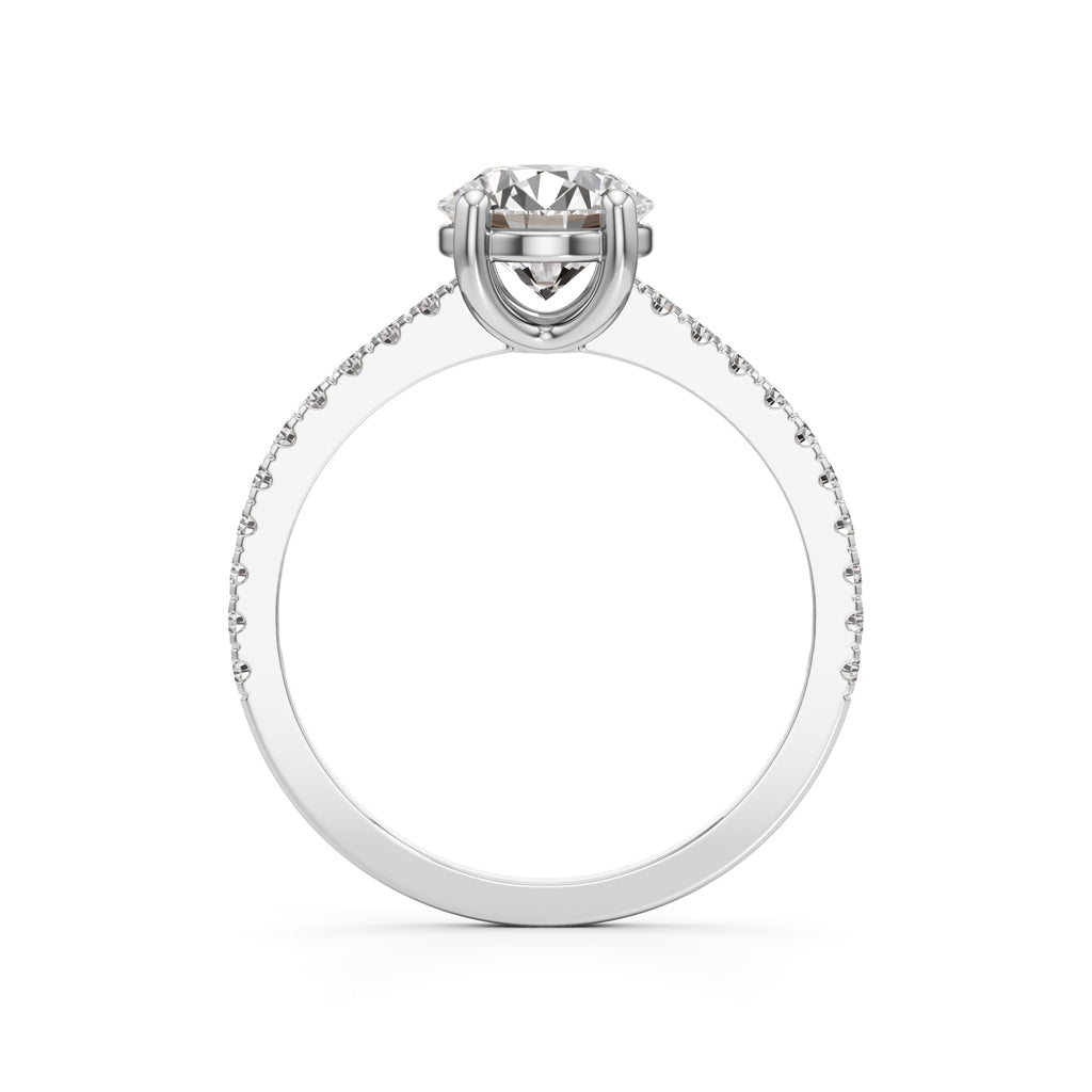 Celene Round Radiance Ring