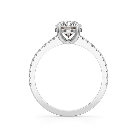 Celene Round Radiance Ring