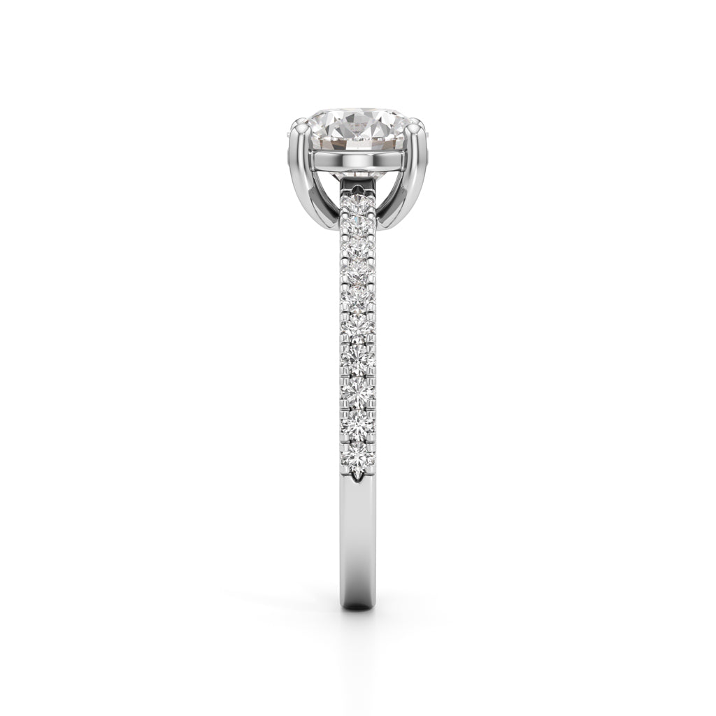 Celene Round Radiance Ring