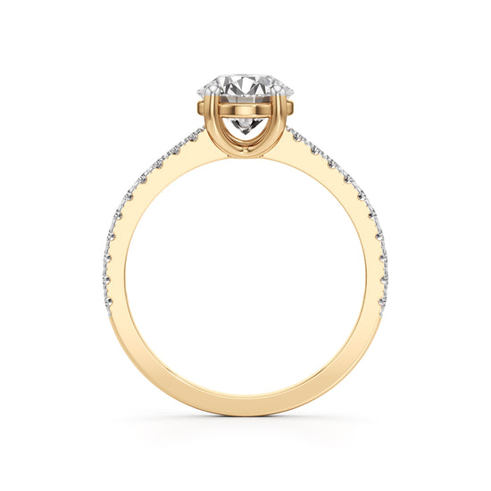 Celene Round Radiance Ring