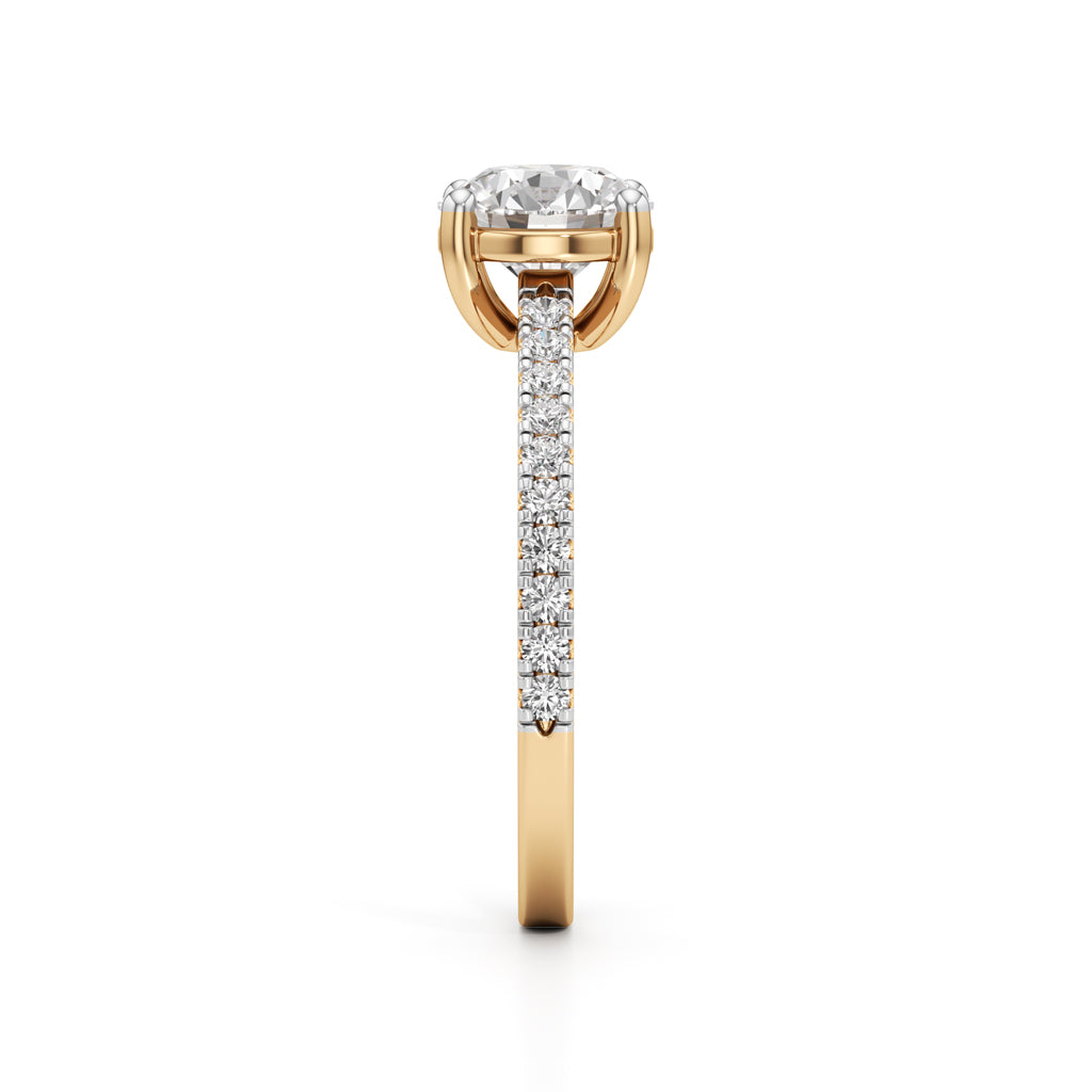 Celene Round Radiance Ring