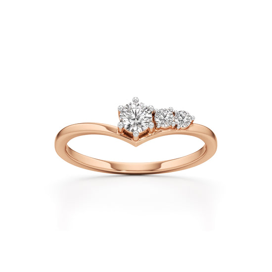 Serenelle Trio Spark Ring