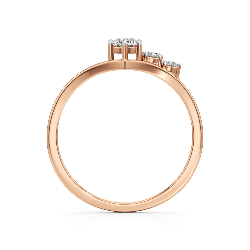 Serenelle Trio Spark Ring