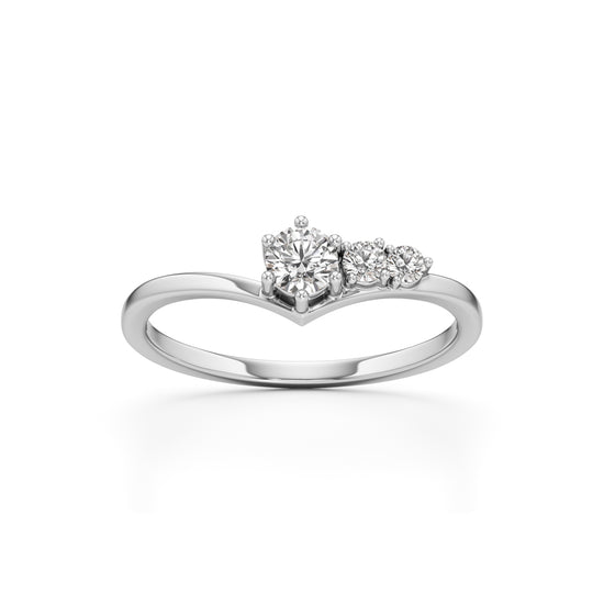Serenelle Trio Spark Ring
