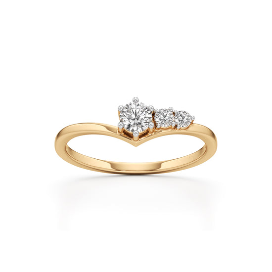 Serenelle Trio Spark Ring